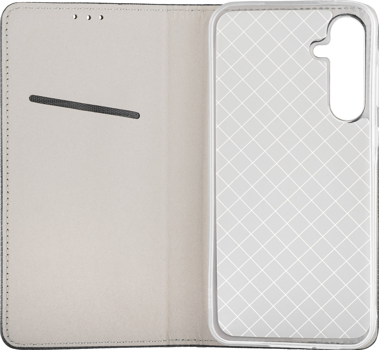 Coque pour Samsung Galaxy A71 A715, OEM, Smart Magnet, Noire
