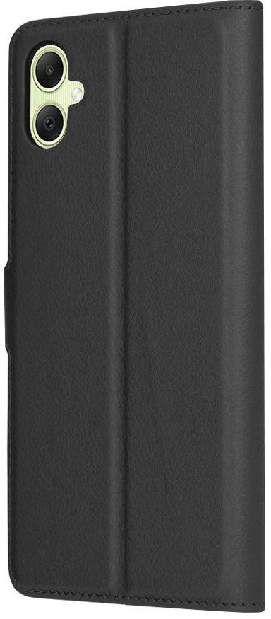 Coque pour Samsung Galaxy A05 A055, Techsuit, Leather Folio, Noire
