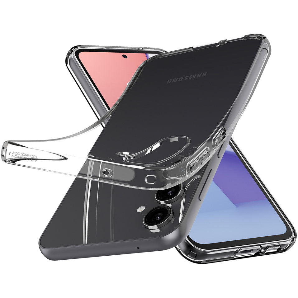 Coque pour Samsung Galaxy S23 FE S711, Spigen, Liquid Crystal, Transparent ACS06369
