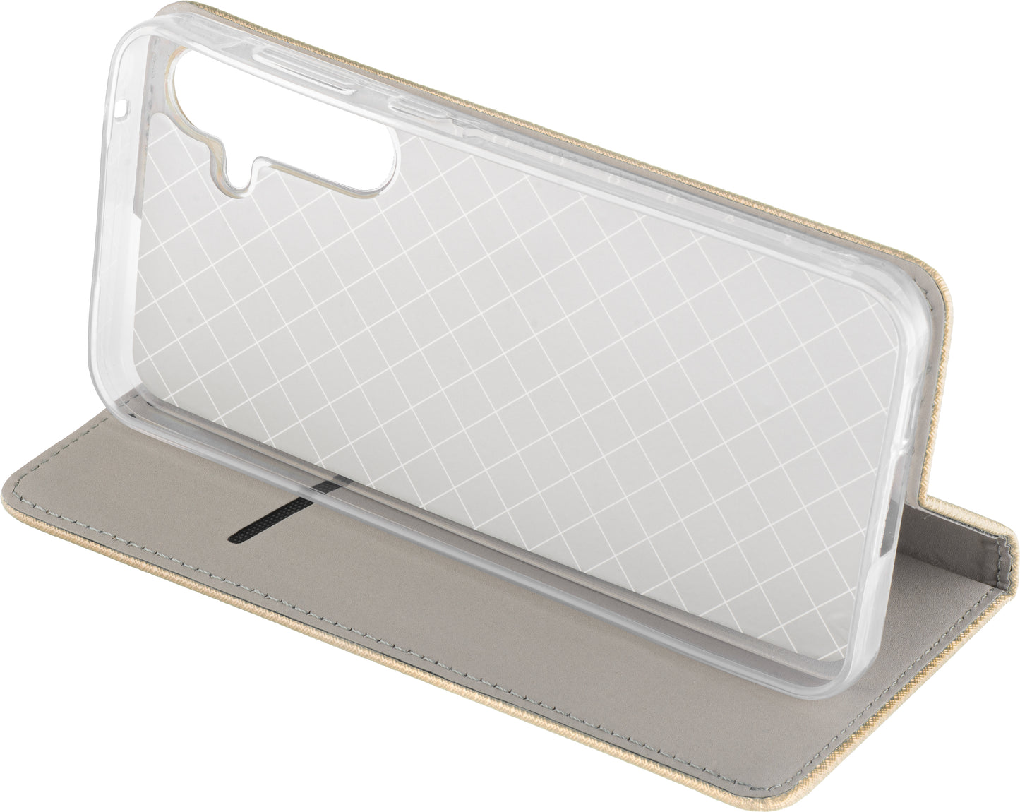 Coque pour Samsung Galaxy A16 5G A166 / A16 4G A165, OEM, Smart Magnet, Dorée