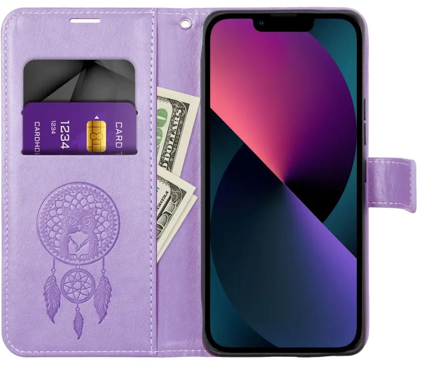 Coque pour Samsung Galaxy A52s 5G A528 / A52 5G A526 / A52 A525, OEM, MEZZO Dream Catcher, Violet