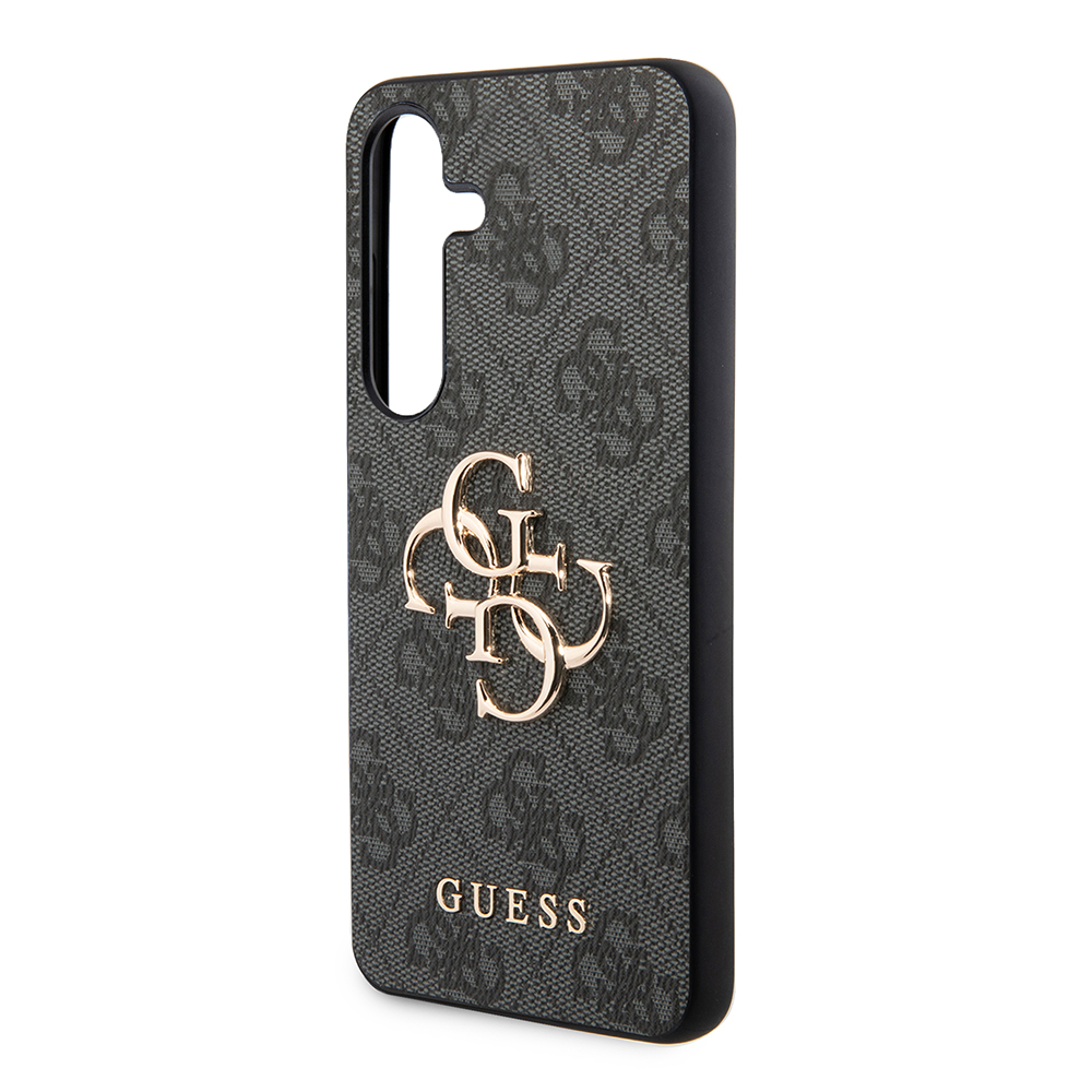 Coque pour Samsung Galaxy S24+ S926, Guess, 4G Big Logo, Noire, Reconditionnée