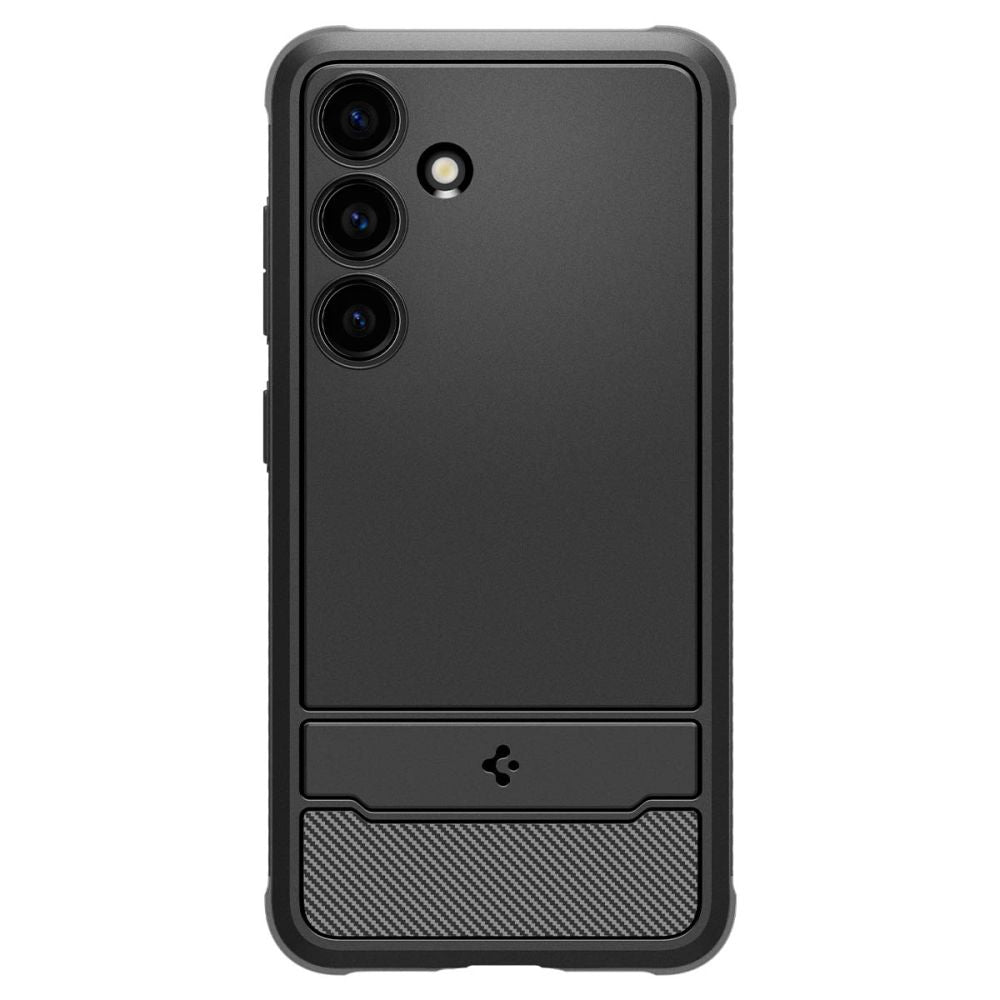 Etui pour Samsung Galaxy S24 S921, Spigen, Rugged Armour, Noir ACS07346