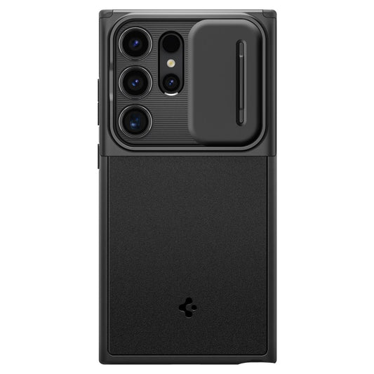 Pouch for Samsung Galaxy S24 Ultra S928, Spigen, OPTIK ARMOR, Black ACS07313