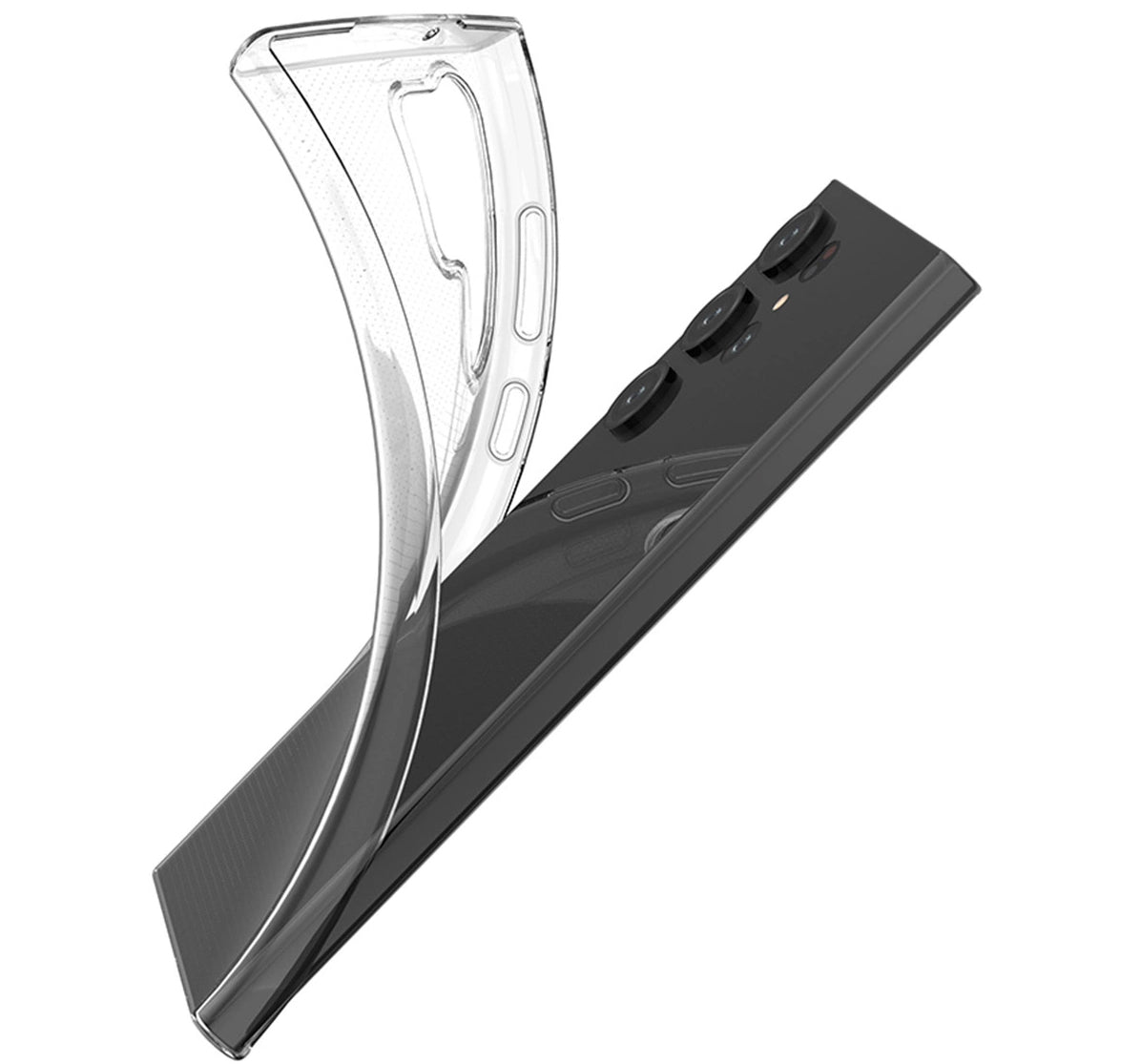 Coque pour Samsung Galaxy S23 Ultra S918, OEM, Ultra Slim, 0,5 mm, Transparente