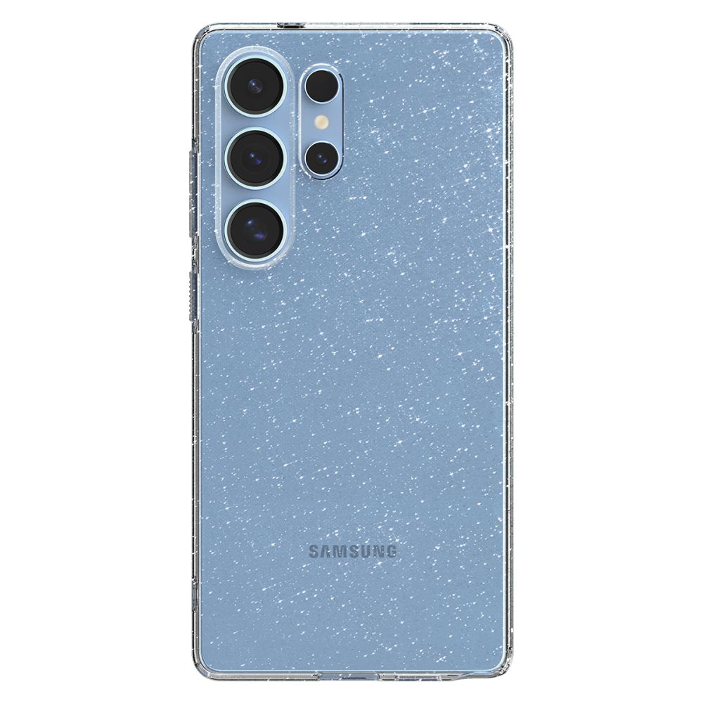 Étui pour Samsung Galaxy S25 Ultra S938, Spigen, Liquid Crystal Glitter, Transparent ACS08950