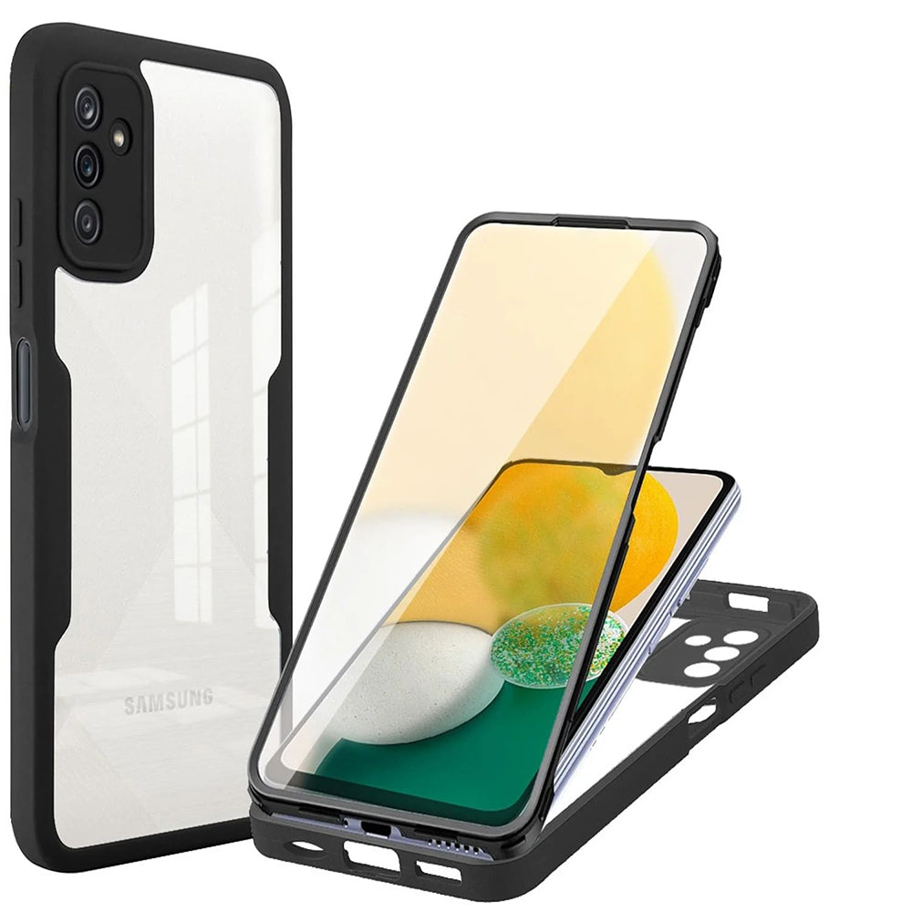 Coque pour Samsung Galaxy A04s A047 / A13 5G A136, Techsuit, ColorVerse 360, Noire