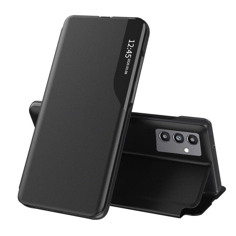 Coque pour Samsung Galaxy A04s A047 / A13 5G A136, Techsuit, eFold, Noire