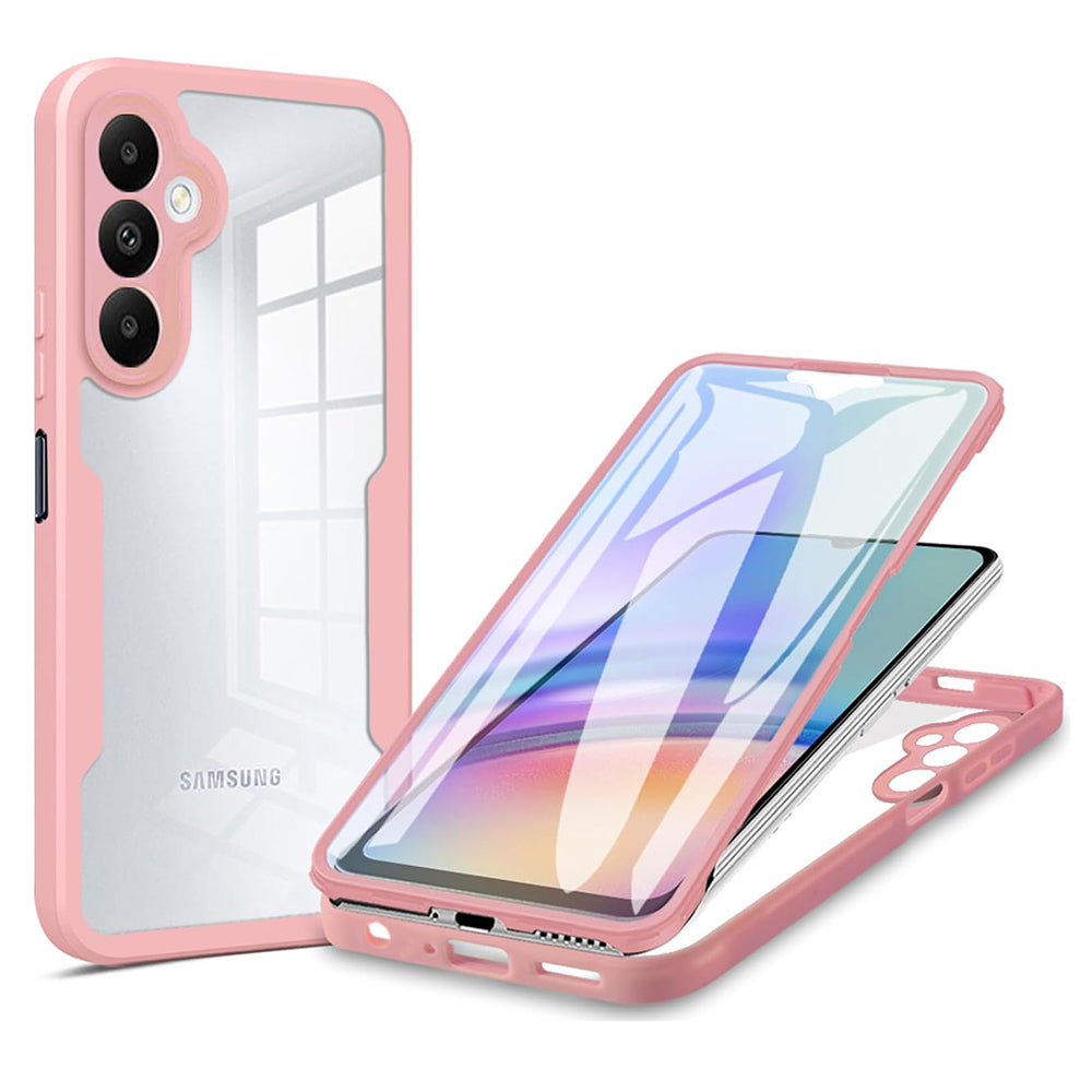 Coque pour Samsung Galaxy A05s A057, Techsuit, ColorVerse 360, Rose