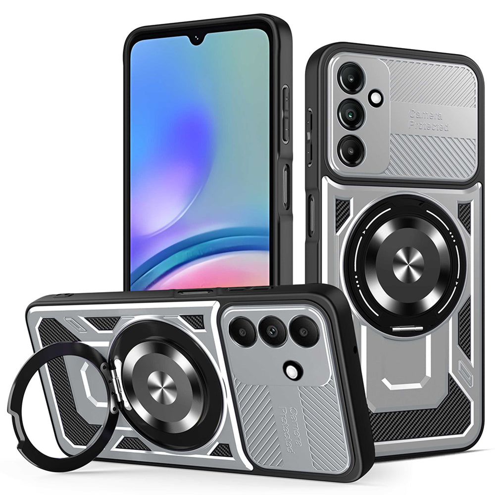 Coque pour Samsung Galaxy A05s A057, Techsuit, RuggedCam, Gris