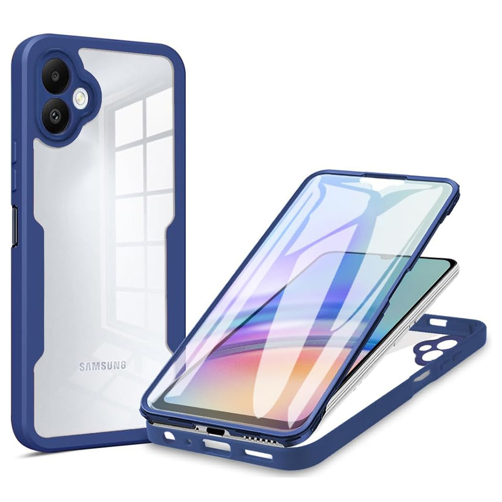 Coque pour Samsung Galaxy A06 A065, Techsuit, ColorVerse 360, Bleue