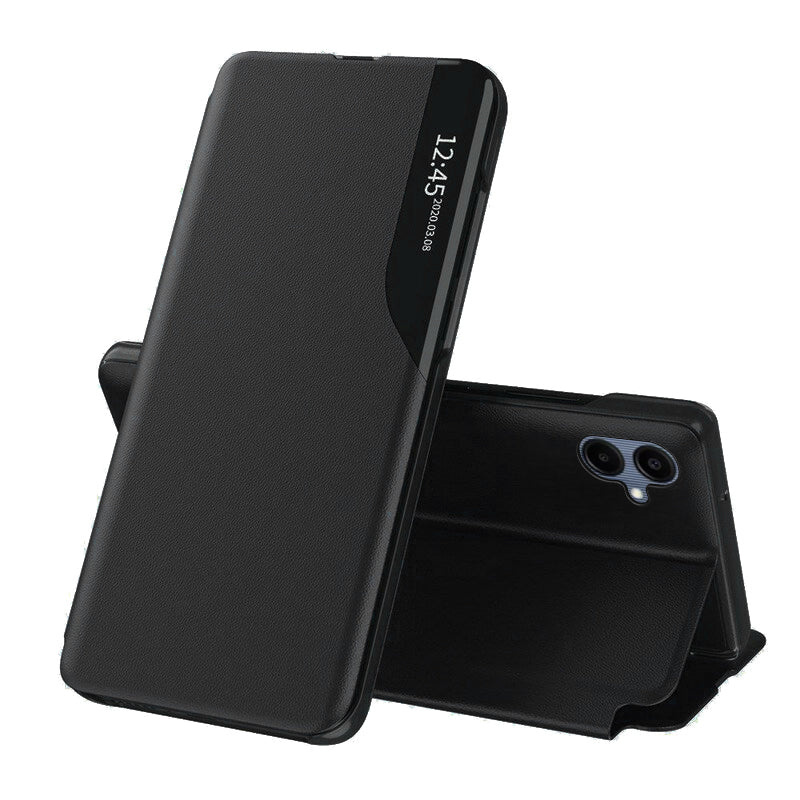 Coque pour Samsung Galaxy A06 A065, Techsuit, eFold, Noire
