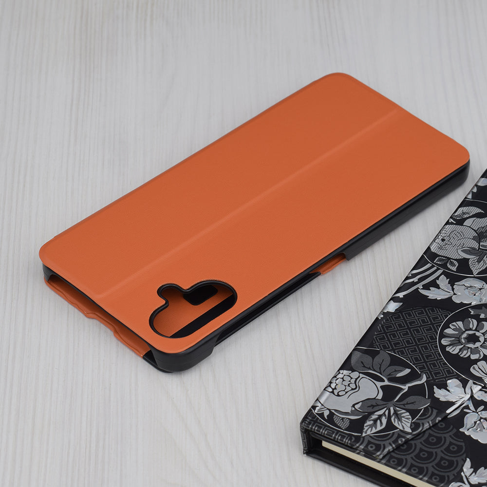 Coque pour Samsung Galaxy A06 A065, Techsuit, eFold, Orange