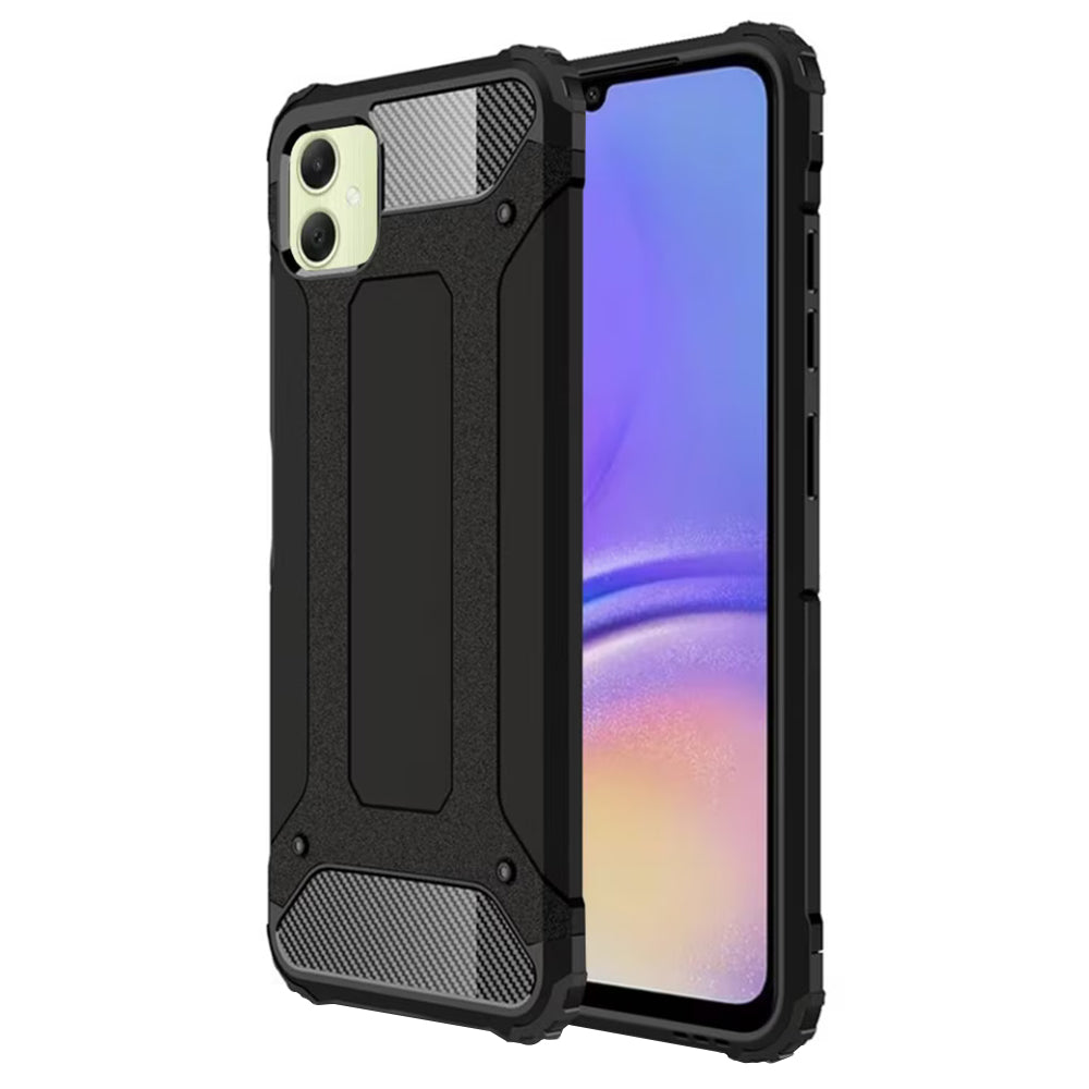 Coque pour Samsung Galaxy A06 A065, Techsuit, Hybrid Armor, Noire