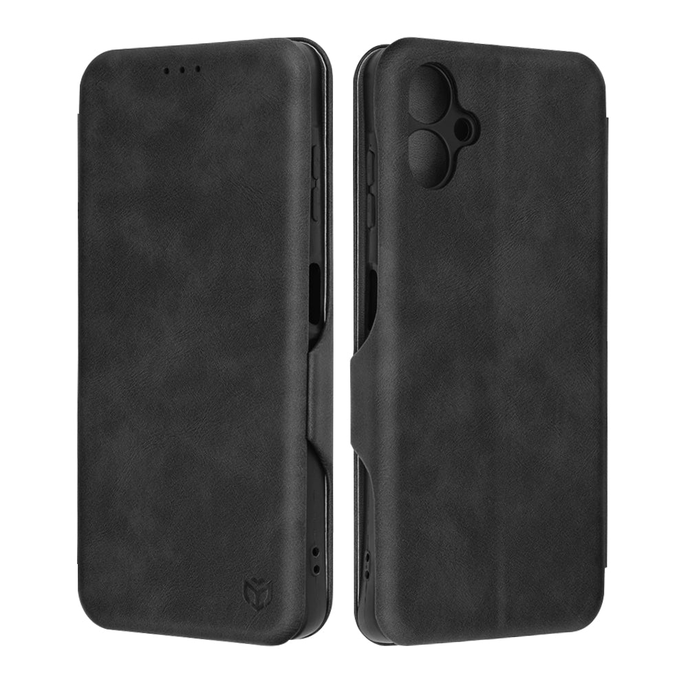 Coque pour Samsung Galaxy A06 A065, Techsuit, Safe Wallet Plus, Noire