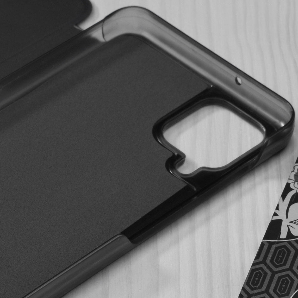 Coque pour Samsung Galaxy A12 Nacho A127 / A12 A125, Techsuit, eFold, Noire