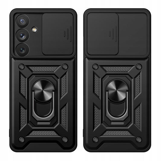 Coque pour Samsung Galaxy A14 A145 / A14 5G A146, Techsuit, CamShield, Noire