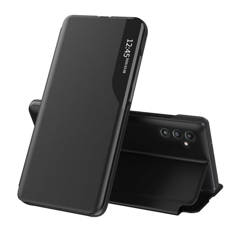 Coque pour Samsung Galaxy A14 A145 / A14 5G A146, Techsuit, eFold, Noire