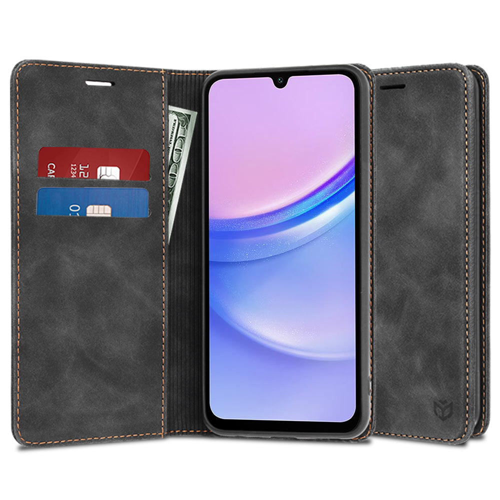 Coque pour Samsung Galaxy A15 5G A156 / A15 A155, Techsuit, Confy, Noire