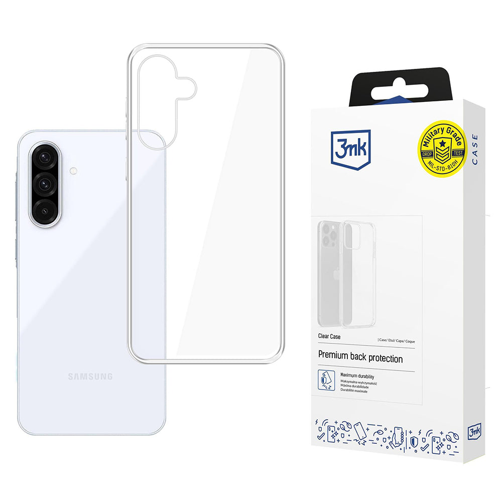 Coque pour Samsung Galaxy A17 4G / A17 5G, 3MK, Claire, Transparente