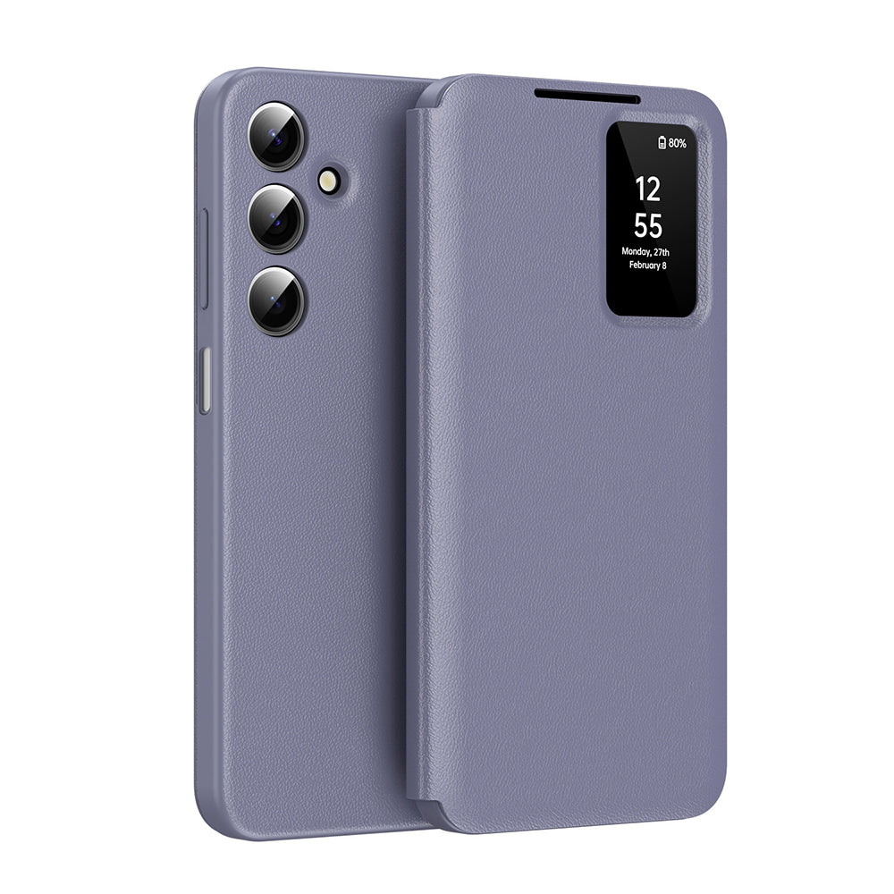 Case for Samsung Galaxy A18 5G A186 / A18 4G A185 / F17 / M17 / A17 4G A175, Techsuit, SmartView, Purple