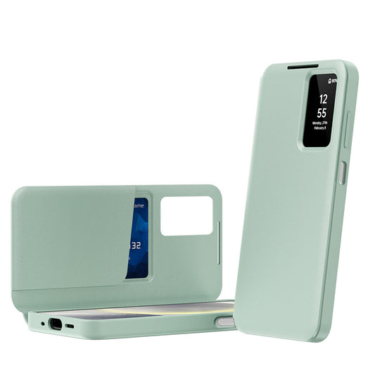 Coque pour Samsung Galaxy A17 4G / A17 5G / A26 A266, Techsuit, SmartView, Vert