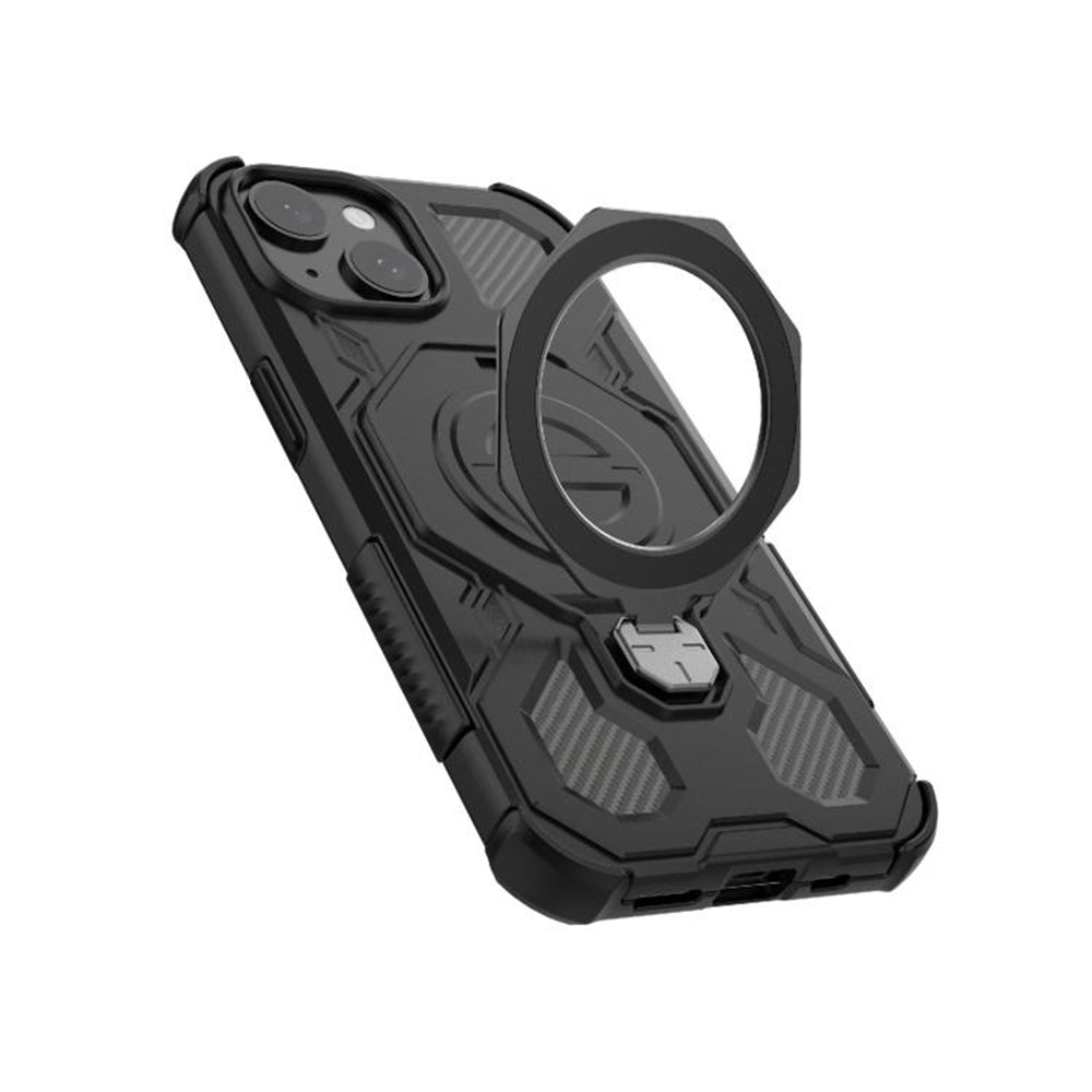Case for Samsung Galaxy A17 4G / A17 5G, Techsuit, Carbon Shield Pro, Smoky