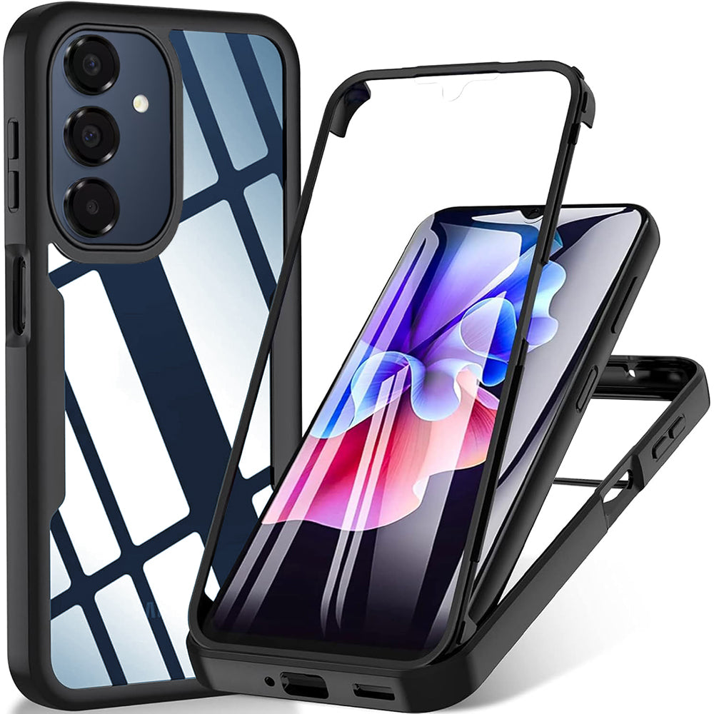 Coque pour Samsung Galaxy A17 5G / A16 5G A166 / A16 4G A165, Techsuit, ColorVerse 360, Noire