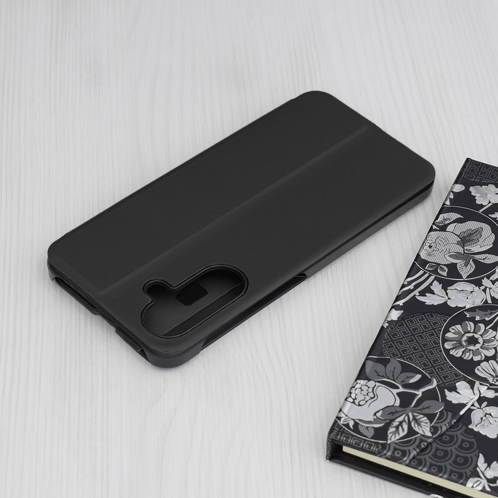 Coque pour Samsung Galaxy A36 A366, Techsuit, eFold, Noire