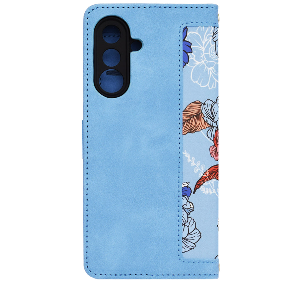 Coque pour Samsung Galaxy A36 A366, Techsuit, FlipCraft, Bleu