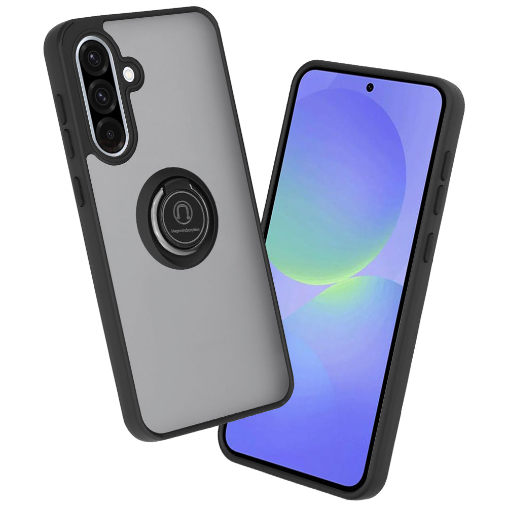 Coque pour Samsung Galaxy A36 A366, Techsuit, Glinth, Noire