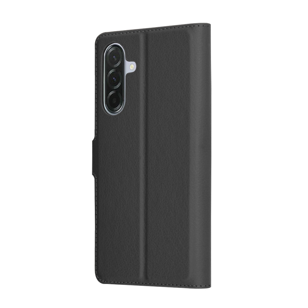 Coque pour Samsung Galaxy A36 A366, Techsuit, Leather Folio, Noire