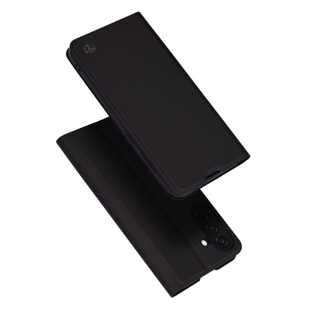 Coque pour Samsung Galaxy A36 A366, Techsuit, Magskin Book, Noire