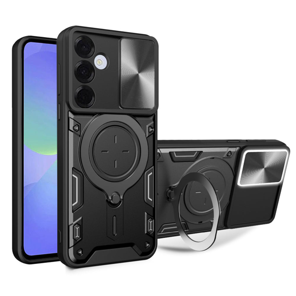 Étui pour Samsung Galaxy A37 5G, Techsuit, CamGuard Pro, Noir