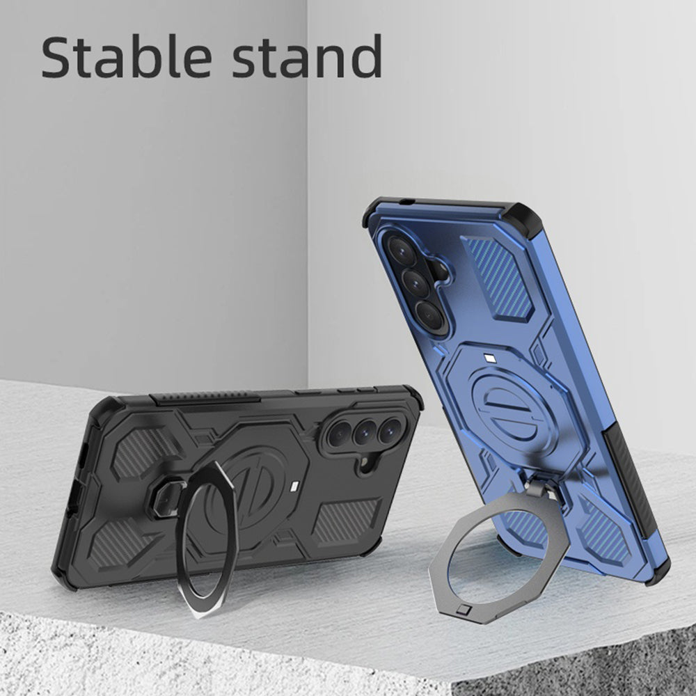 Étui pour Samsung Galaxy A37 5G, Techsuit, Carbon Shield Pro, Blanc