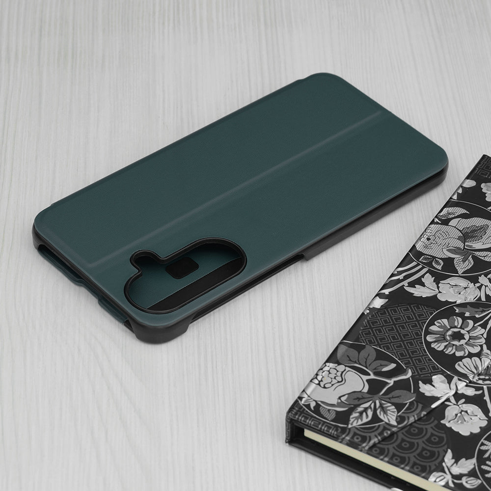 Étui pour Samsung Galaxy A37 5G, Techsuit, eFold, Vert Foncé