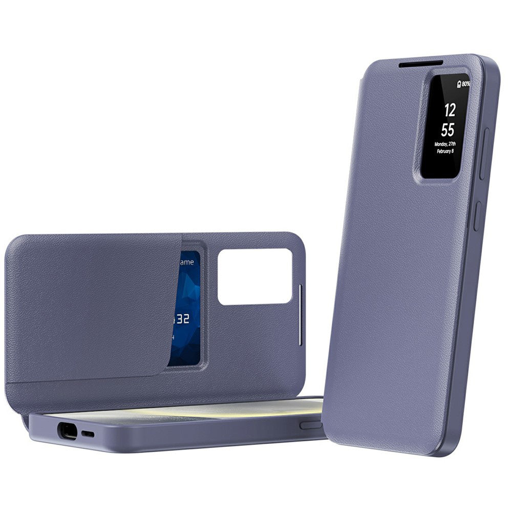Étui pour Samsung Galaxy A37 5G, Techsuit, SmartView, Violet