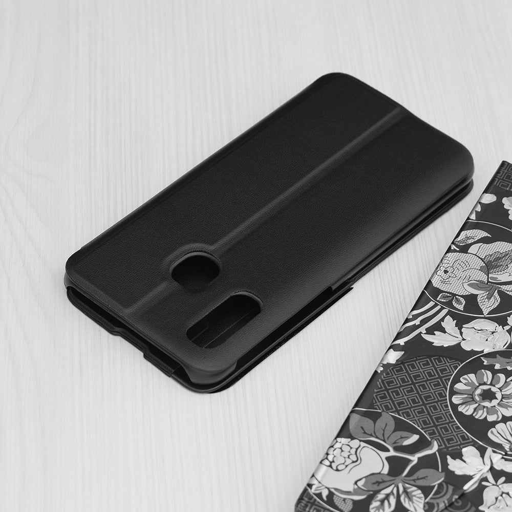 Coque pour Samsung Galaxy A40 A405, Techsuit, eFold, Noire