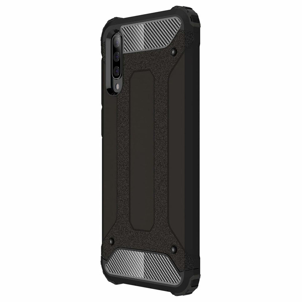 Coque pour Samsung Galaxy A50s A507 / A30s A307 / A50 A505, Techsuit, Hybrid Armor, Noire