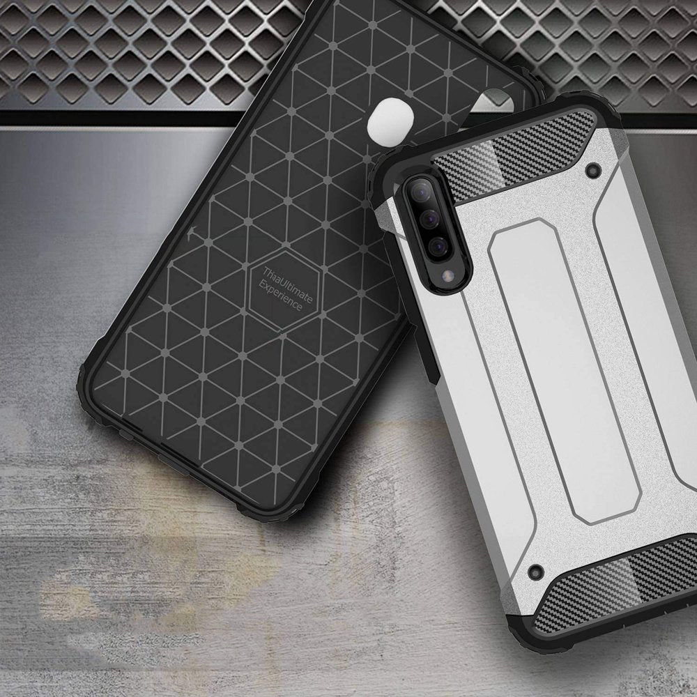 Coque pour Samsung Galaxy A50s A507 / A30s A307 / A50 A505, Techsuit, Hybrid Armor, Noire