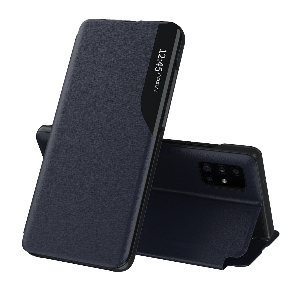 Coque pour Samsung Galaxy A51 A515, Techsuit, eFold, Bleu Foncé