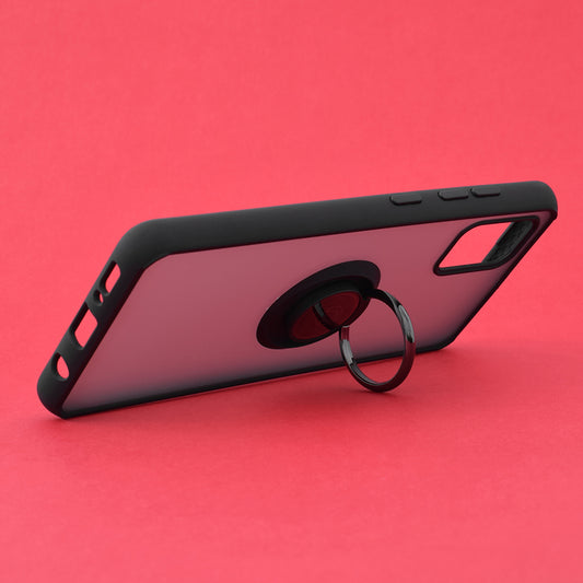 Coque pour Samsung Galaxy A51 A515, Techsuit, Glinth, Noire