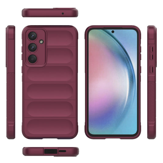 Coque pour Samsung Galaxy A55 5G A556, Techsuit, Magic Shield, Violet