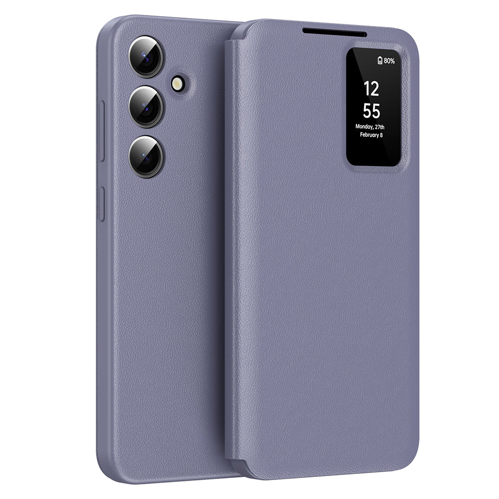 Coque pour Samsung Galaxy A55 5G A556, Techsuit, SmartView, Violet