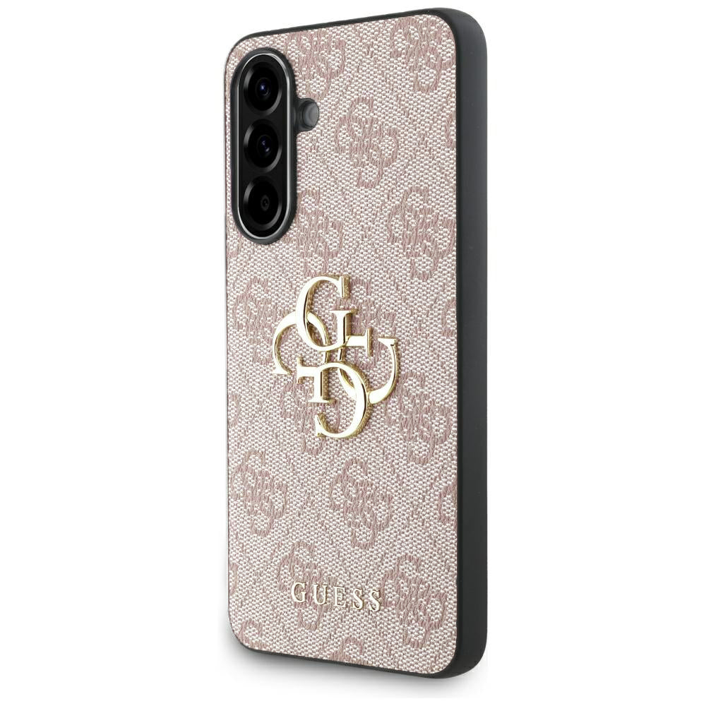 Case for Samsung Galaxy A56 A566, Guess, 4G Big Logo, Pink
