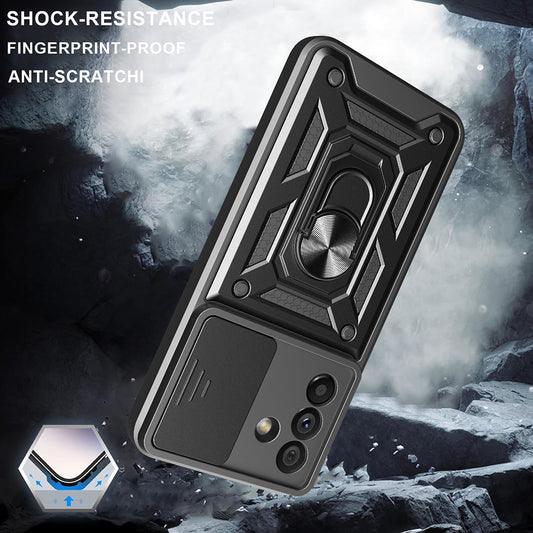 Coque pour Samsung Galaxy A56 A566, Techsuit, CamShield, Bleue