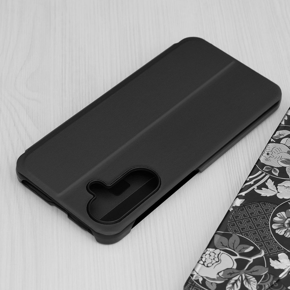 Coque pour Samsung Galaxy A56 A566, Techsuit, eFold, Noire