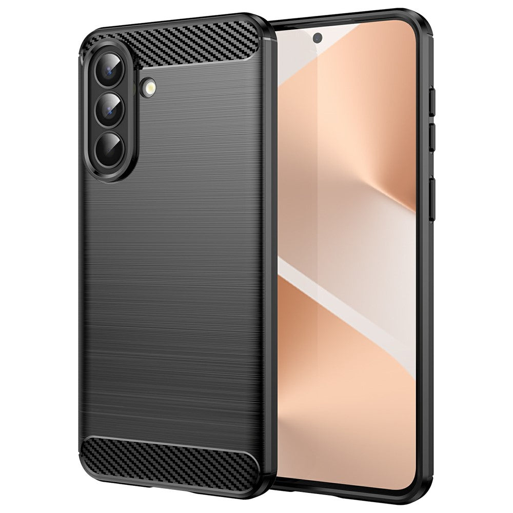 Étui pour Samsung Galaxy A57 5G, Techsuit, Carbone, Noir