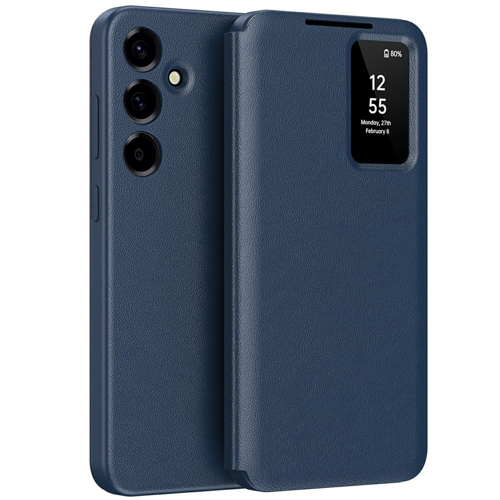 Étui pour Samsung Galaxy A57 5G, Techsuit, SmartView, Bleu