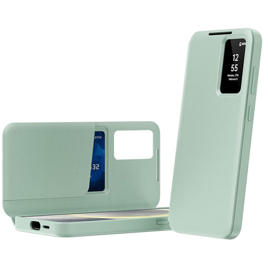 Étui pour Samsung Galaxy A57 5G, Techsuit, SmartView, Vert